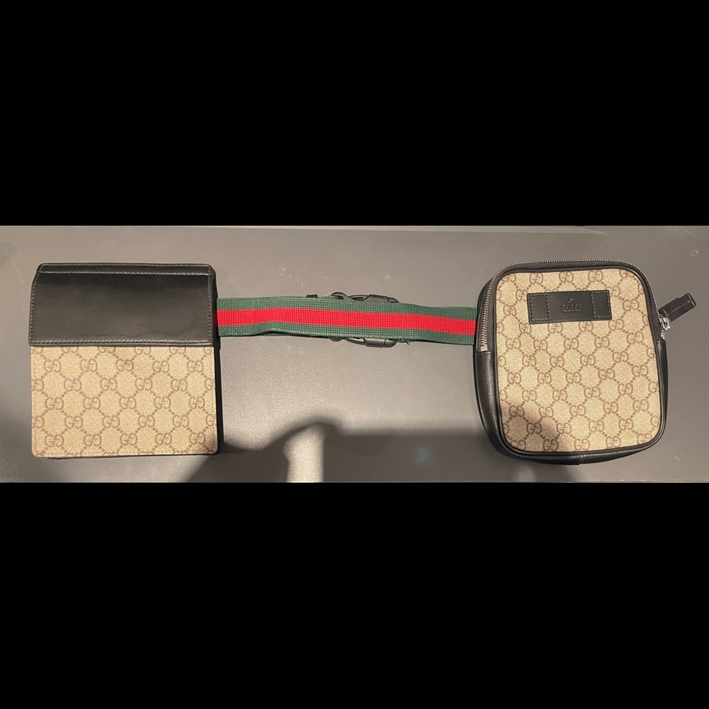 Gucci Tan Shoulder Bag with Classic Design